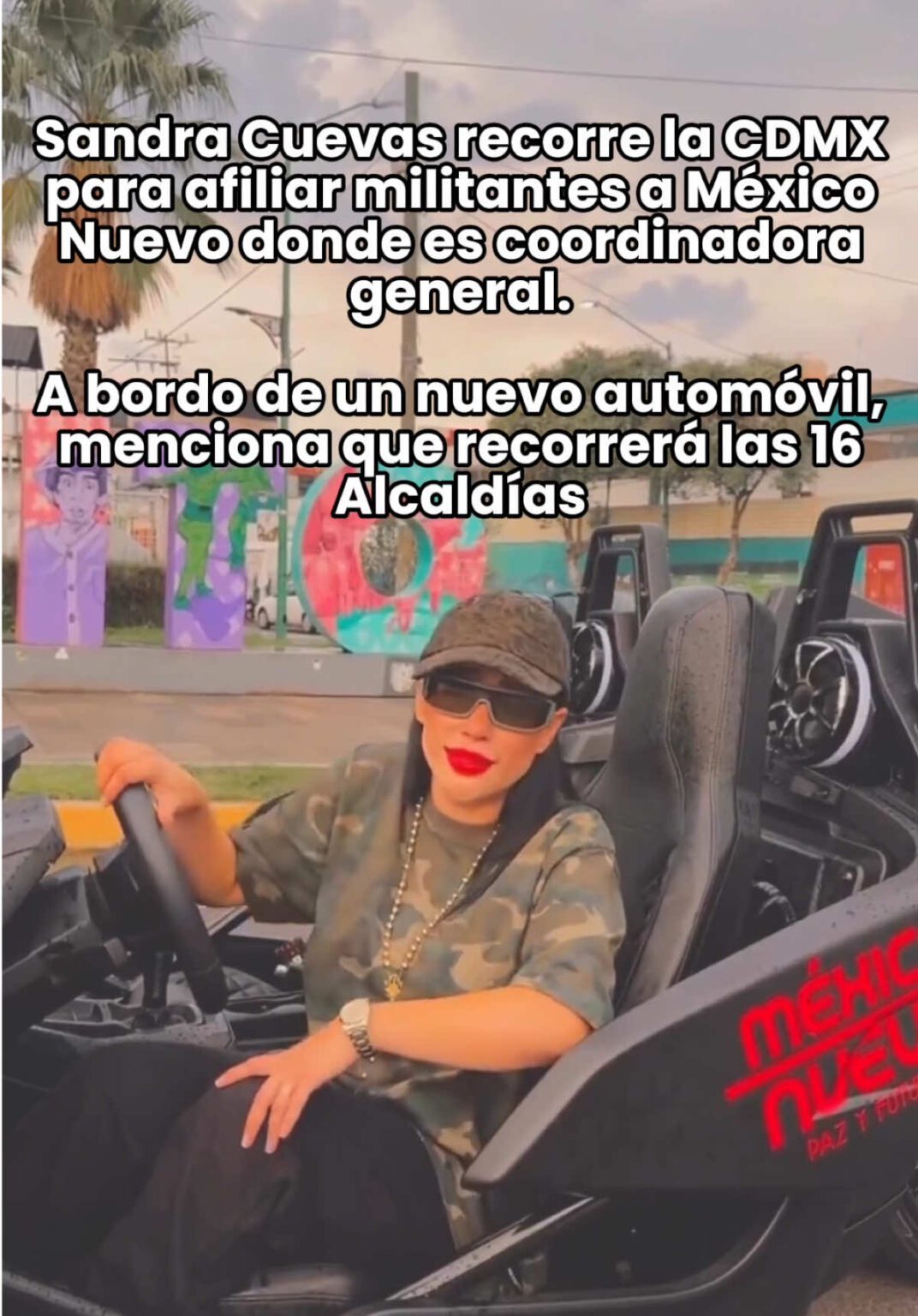 @elhilomx Sandra Cuevas recorre la CDMX para afiliar militantes a México Nuevo. … @elhilomx Sandra Cuevas recorre la CDMX para afiliar militantes a.image .jpeg