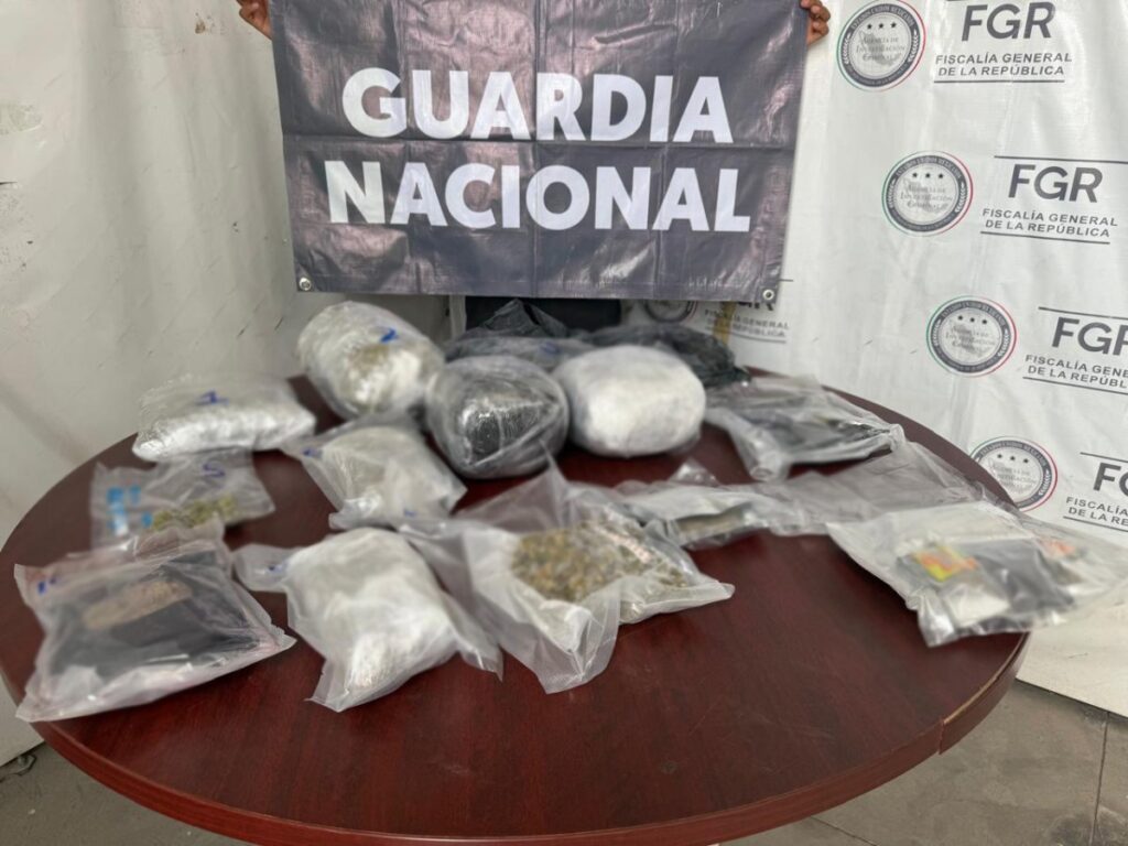 Guardia nacional intercepta posible marihuana en aeropuerto de nayarit