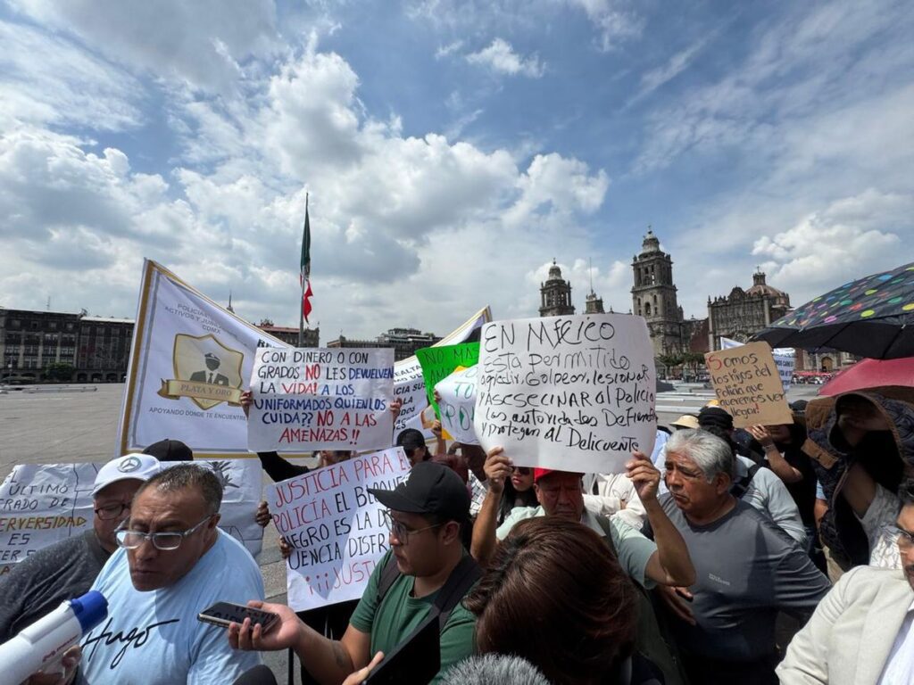 Policías de la ssc se sienten vulnerables en protestas