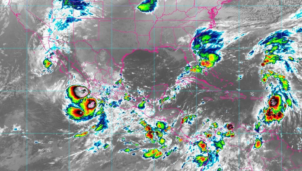 Raymond se convierte en depresión tropical: Últimas novedades y trayectoria
